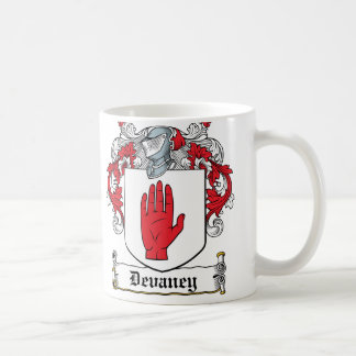 Devaney Family Crest Coffee Mug