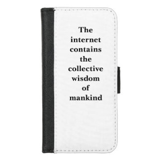 Devastatingly dry humored iPhone 8/7 wallet case