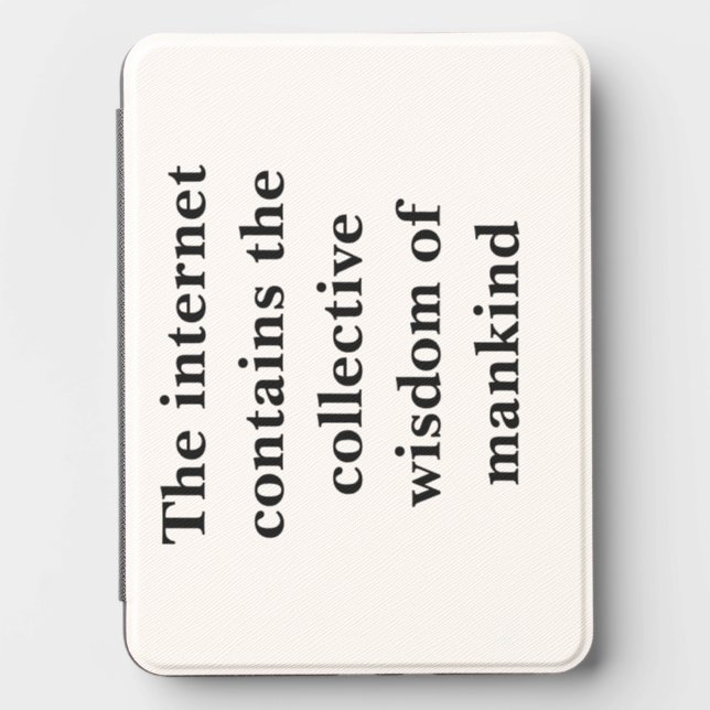Devastatingly dry humored kindle cover (Front)