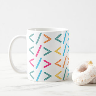 Developer Code Pattern Coffee Mug