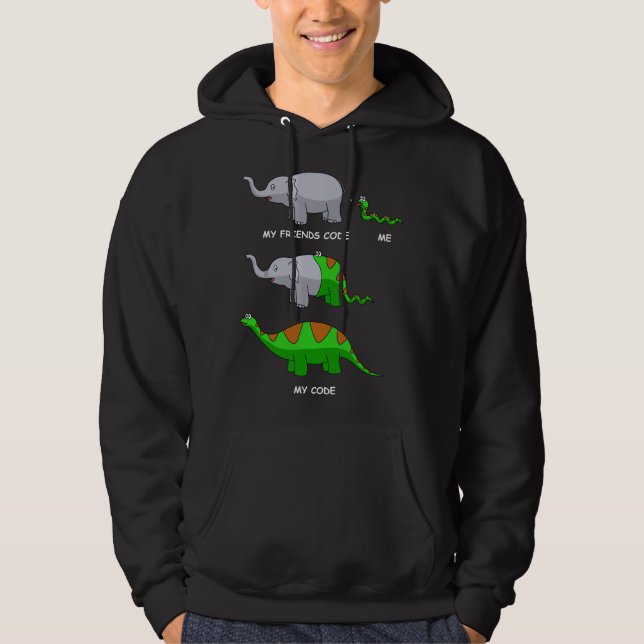 Developer Coder Programming - Software Engineer Pr Hoodie (Front)