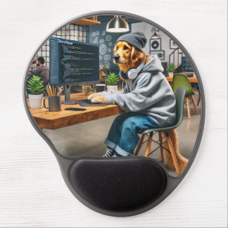 Developer dog mouse pag gel mouse pad