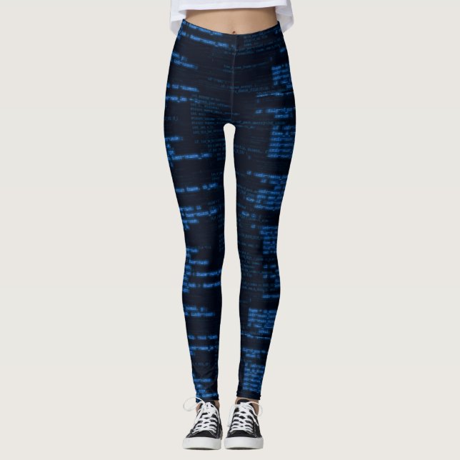 Developer Language Code Leggings (Front)