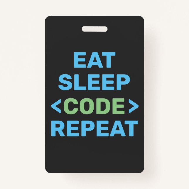 DEVELOPER |PROGRAMMER | CODING  BADGE (Front)