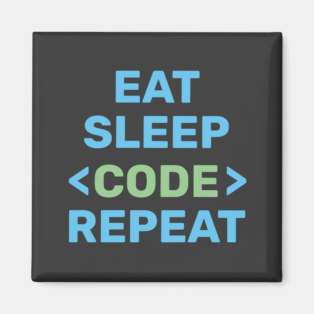 DEVELOPER |PROGRAMMER | CODING  MAGNET (Front)