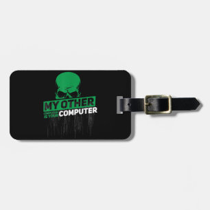 Developer Sysadmin Engineer Hacker Nerd Admin Code Luggage Tag