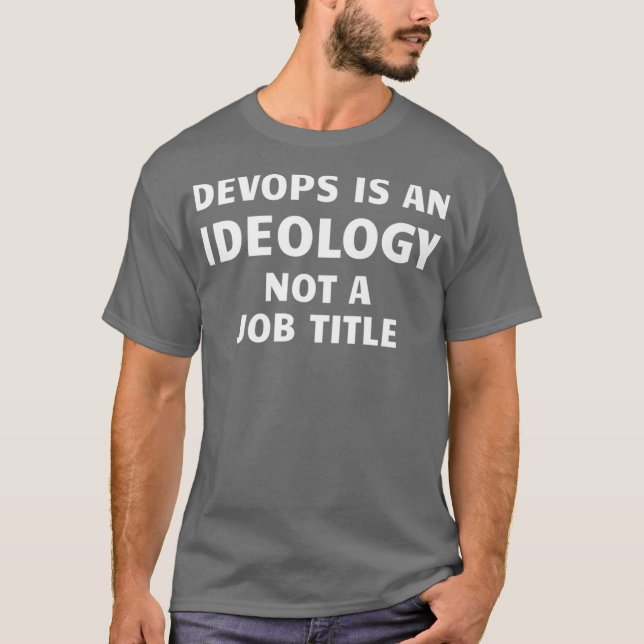 Developers engineers Operations specialists Geek T-Shirt (Front)