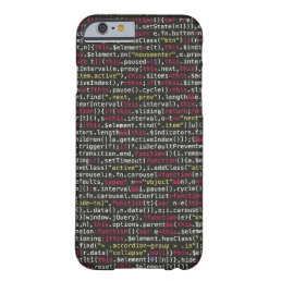 Developer&#39;s Terminal Pattern Barely There iPhone 6 Case