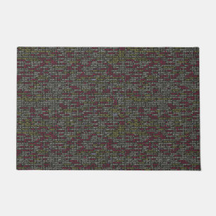Developer's Terminal Pattern Doormat