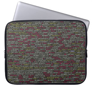 Developer's Terminal Pattern Laptop Sleeve