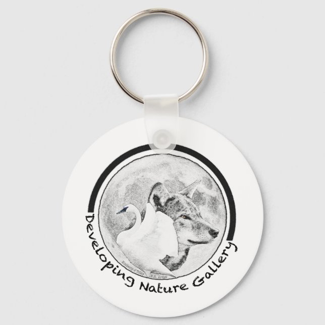Developing Nature Gallery Logo Keychain (Front)