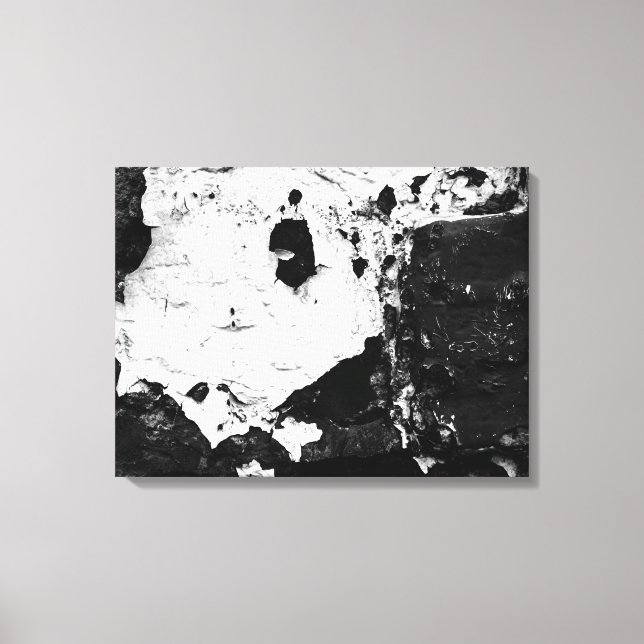 devestation masks canvas print (Front)