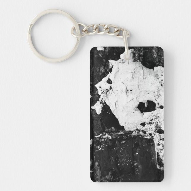 devestation masks keychain (Front)