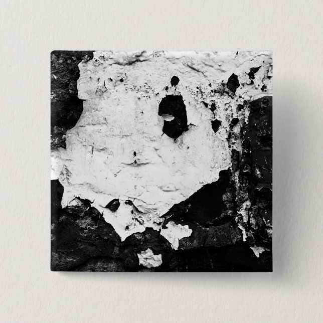 devestation masks pinback button (Front)