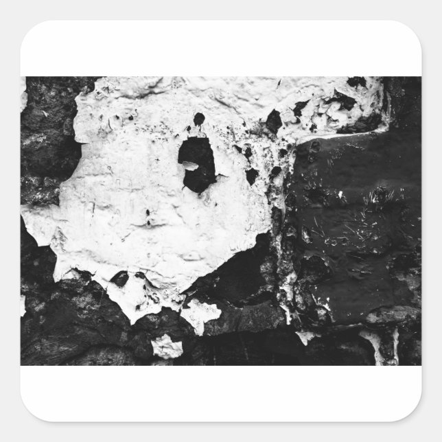 devestation masks square sticker (Front)