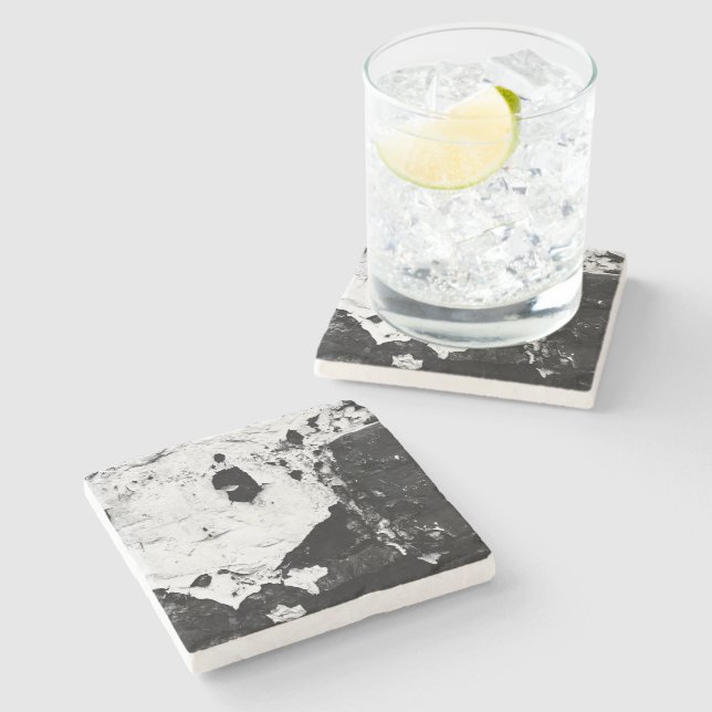 devestation masks stone coaster (Side)