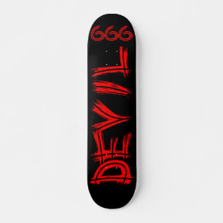 Devil 666 Skateboard Deck