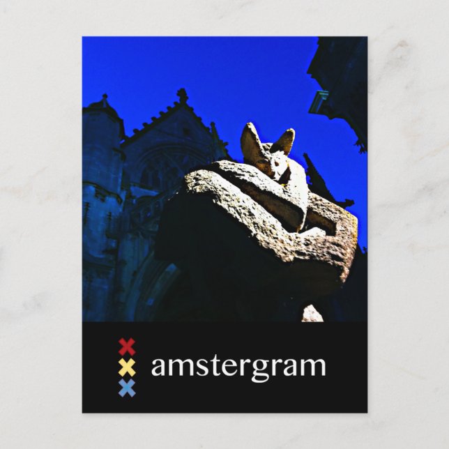 Devil Amstergram Postcard (Front)