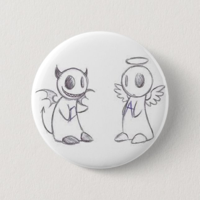 DEVIL & ANGEL BUTTON (Front)