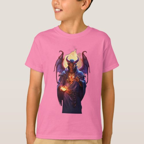 Devil Angel Gamer T_Shirt