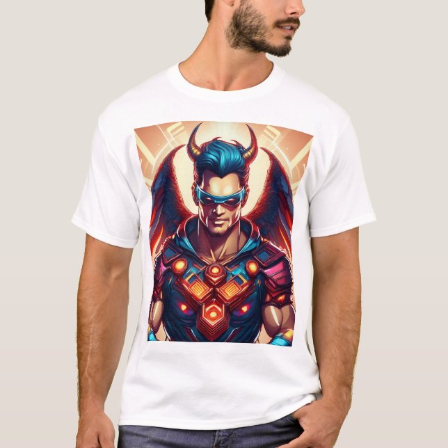 "Devil Angel Strategist T-Shirt (Front)