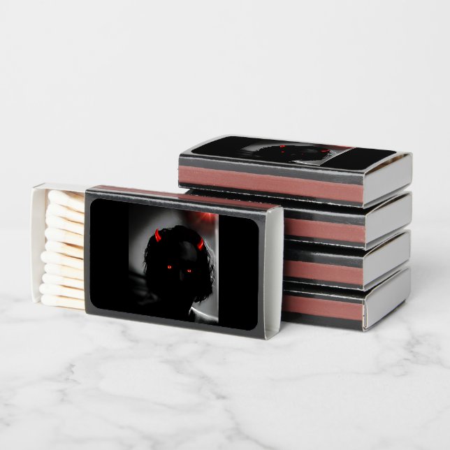 Devil At Your Door Self Portrait Matchboxes (Stacked)