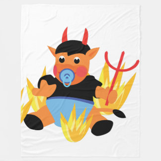 devil baby blanket
