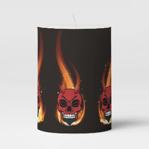 Devil Candle - Demon Skull Skeleton Candle