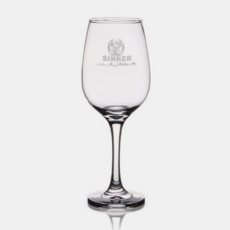 devil cards wine glass