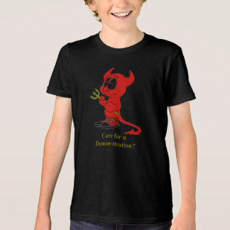 Devil Care for a DEMONstraton? Tri-Blend Shirt