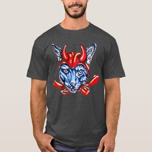 Devil Cat T_Shirt