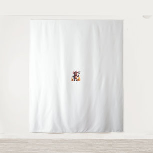 Devil Cow Mischief Tapestry