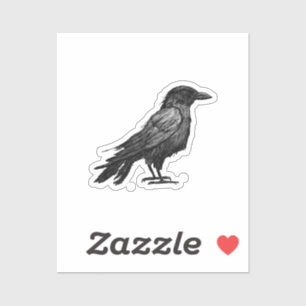 Devil Crow Sticker