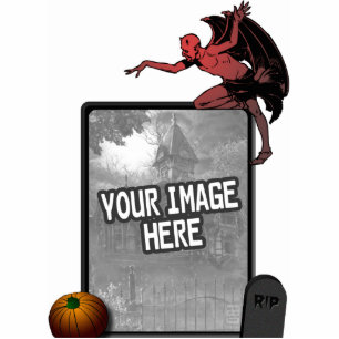 Devil Cutout Picture Frame 2x3