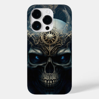 Devil dead head with sparkling blue eyes Case-Mate iPhone 14 pro case