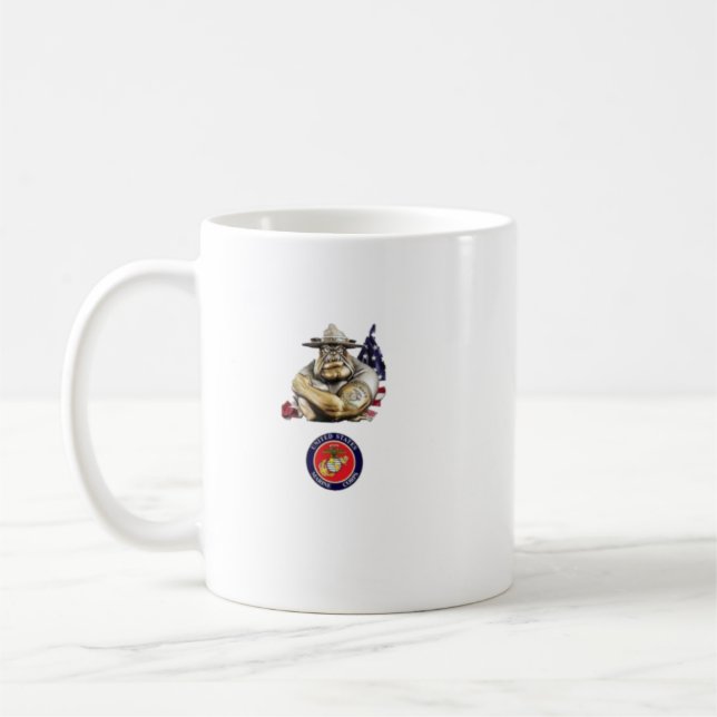 Devil dog marine mug (Left)