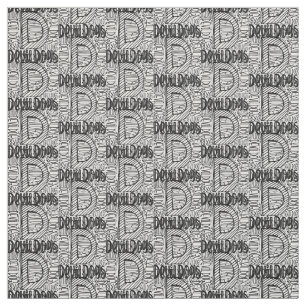 Devil Dogs gray fabric black letters THIS