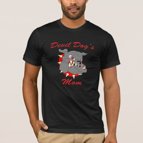 Devil Dogs Mom T_Shirt