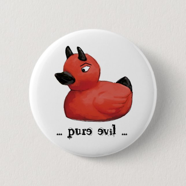 Devil Duck Stuff... Button (Front)