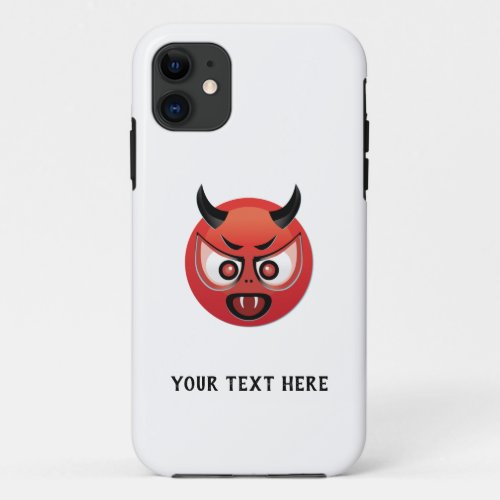 Devil Emoji  iPhone 11 Case