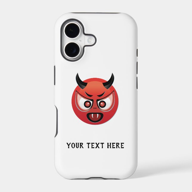 Devil Emoji  Iphone Case (Back)