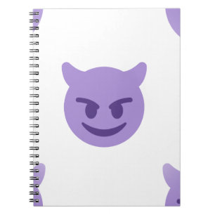 devil emoji notebook