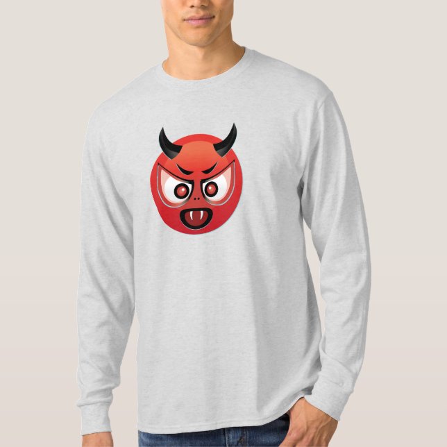 Devil Emoji  T-Shirt (Front)