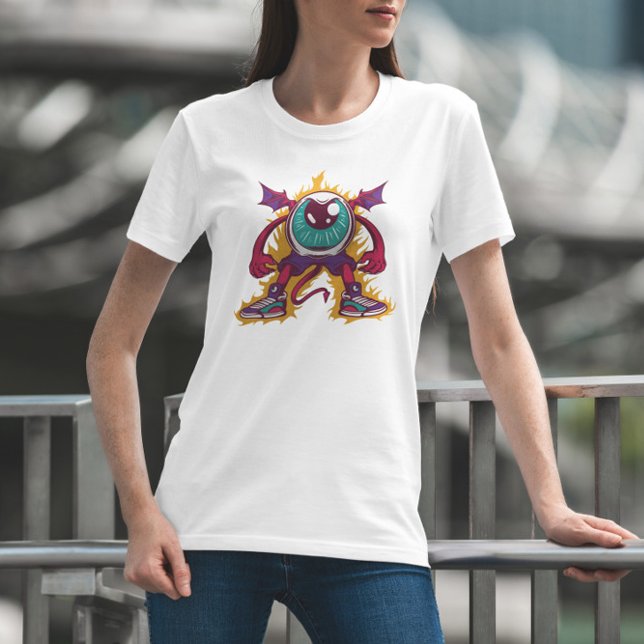 Devil Eye Creature Halloween   T-Shirt (Creator Uploaded)