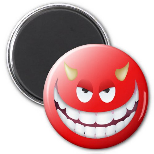 Devil Face 2 Magnet