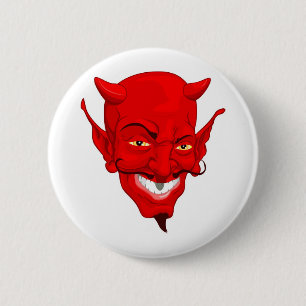 Devil face button