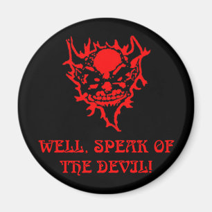 Devil Face Magnet