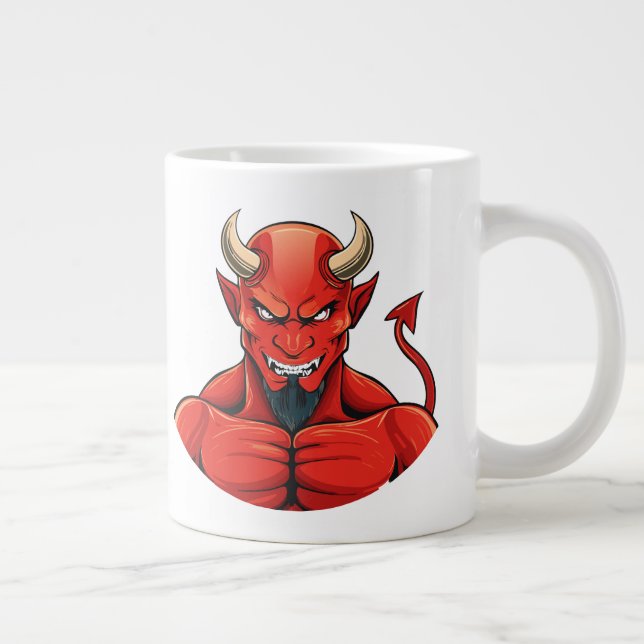 Devil  giant coffee mug (Right)