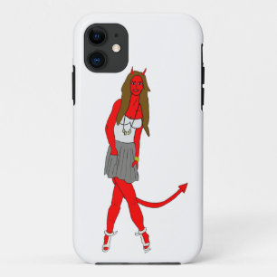 devil girl iPhone 11 case
