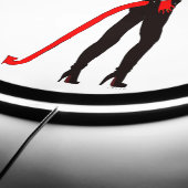 devil girl     LED sign (Edge)